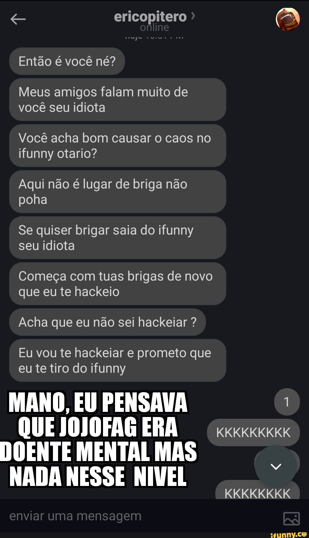 Memes da Vida (Qmemesdavidaofe Minha cabeça o dia todo: Que isso meu filho  calma Ele goooosta CAVALO (Qmemesdavida.ofe - iFunny Brazil