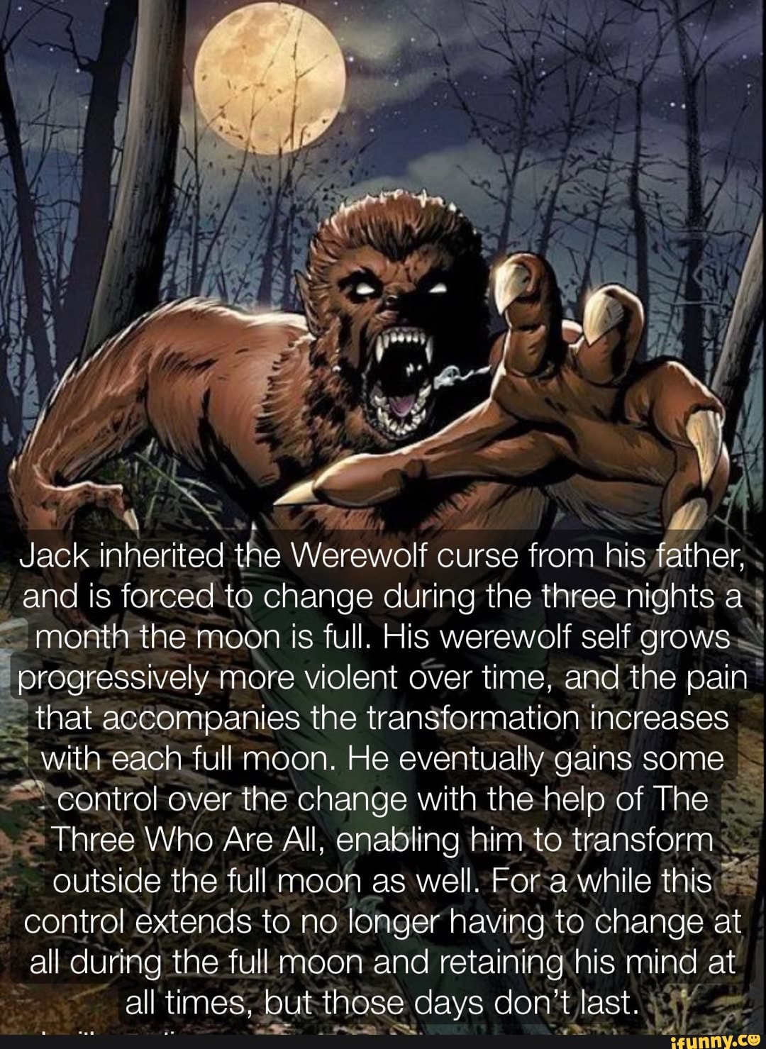 The Werewolf Curse - Roblox
