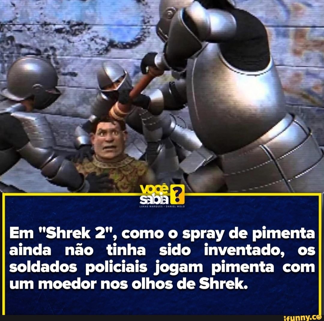 Shrek 20 - O Genocídio das Motosserras - iFunny Brazil