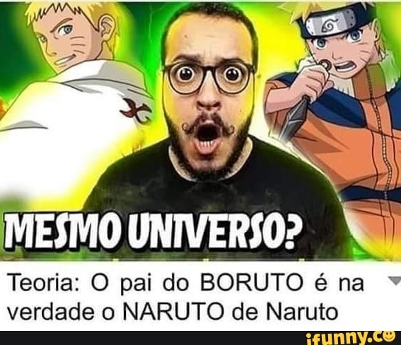 O filho dele roubaria a cena em Boruto, igual ele fazia em Naruto - iFunny  Brazil