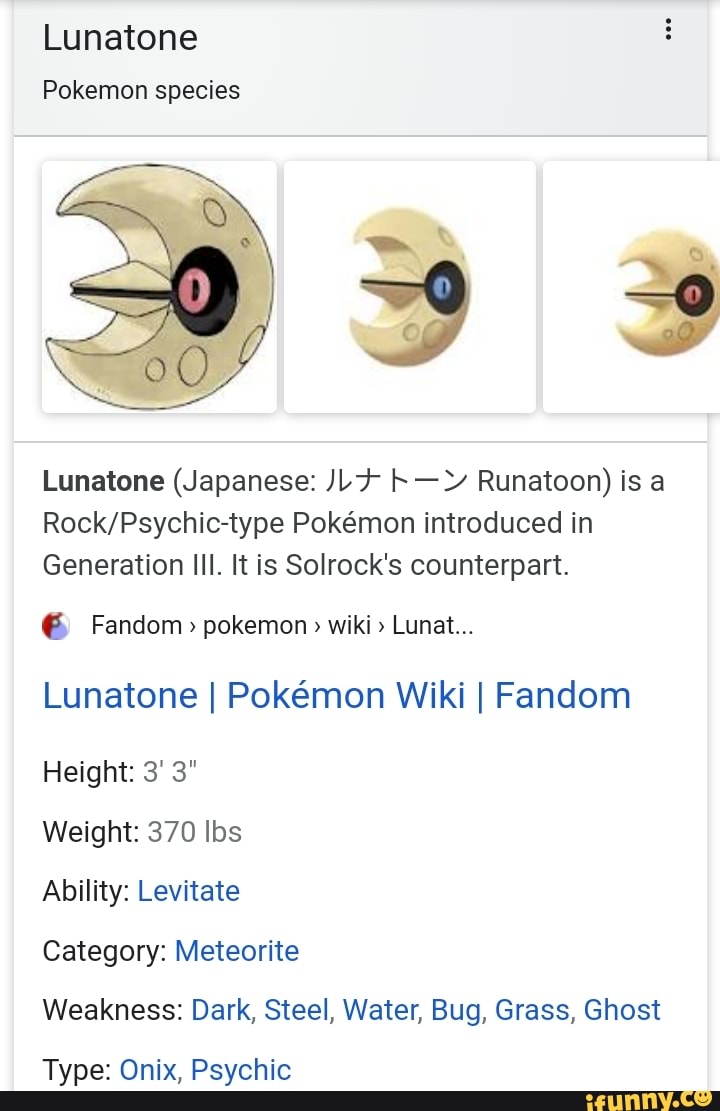 Types, Pokémon Wiki