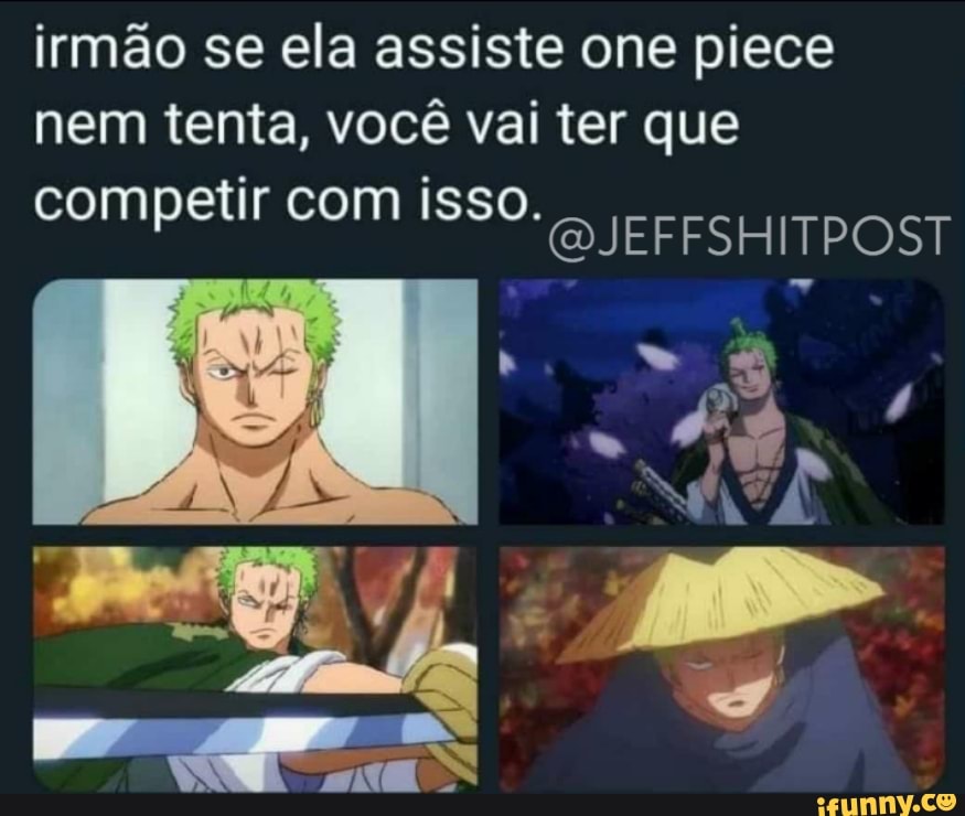 Por favor, assista sem piscar ou pestanejar! Narrador de Quemtá One Piece  assistindo vaiser muito - iFunny Brazil