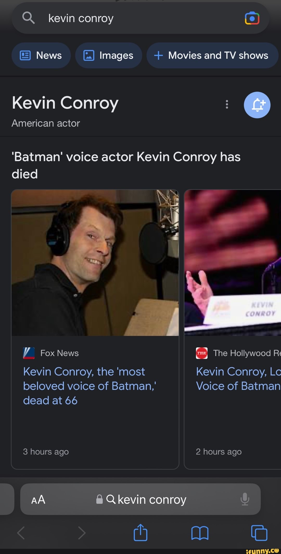 Kevin Conroy, Beloved Batman Voice Actor, Dies At 66