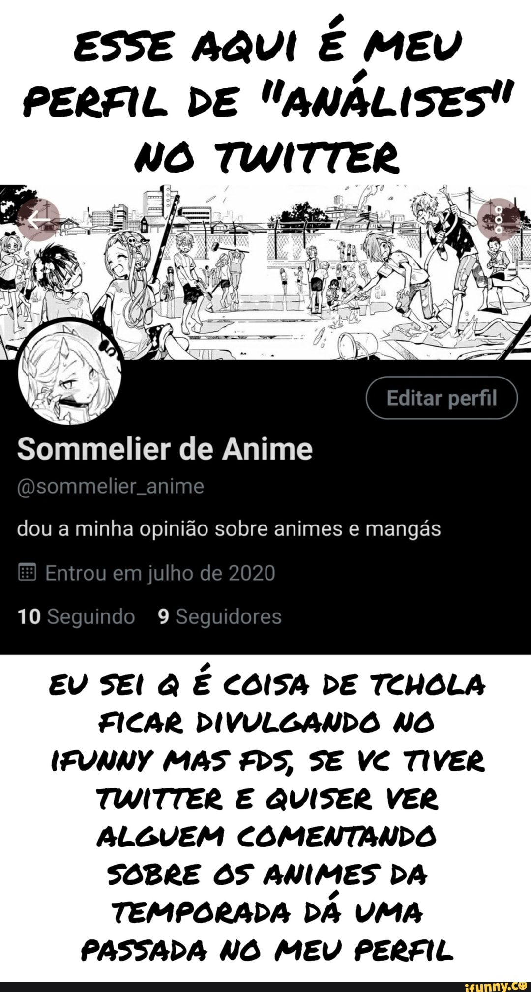 Análises de animes 