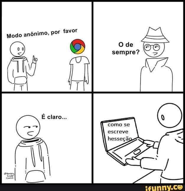 Modo an nimo por claro O de iFunny Brazil