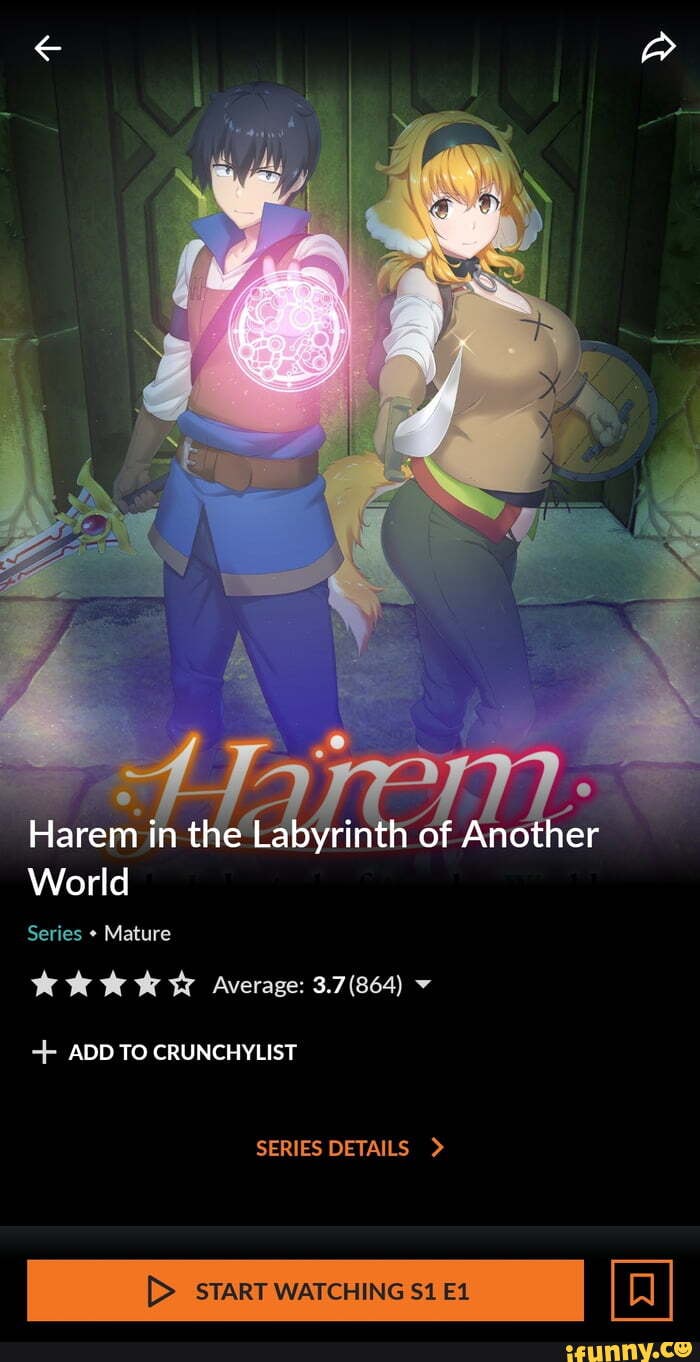 Harem in the Labyrinth of Another World - Harem Version (Mature) New Home -  Watch on Crunchyroll