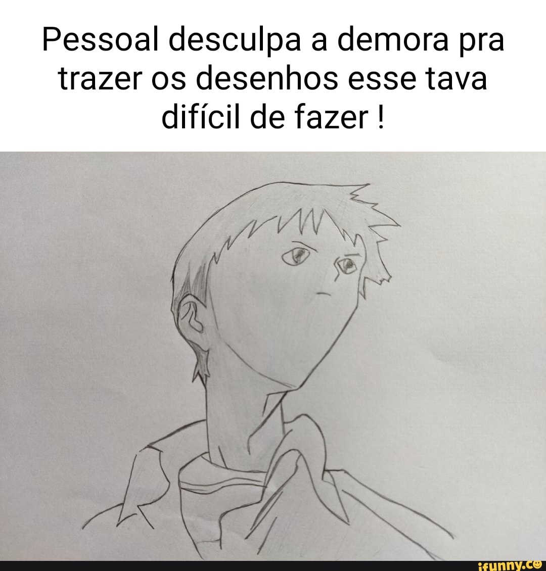 Desenho de desculpa esqueci de assinar o meu nome no meu desenho