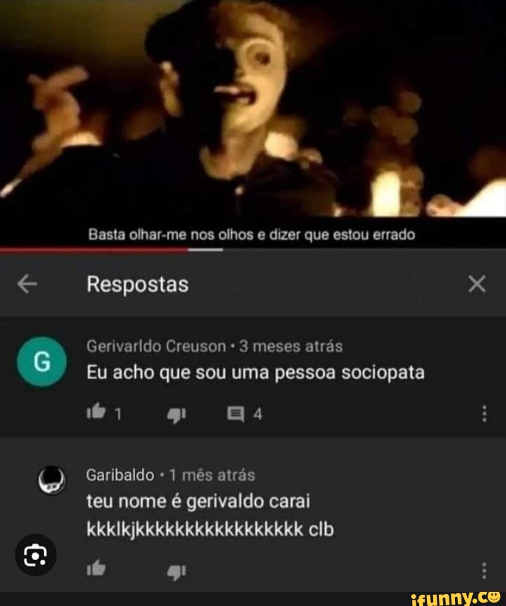 Caraí filhão, sas hora stalkiando e-grilo kkk vai durmi - iFunny Brazil