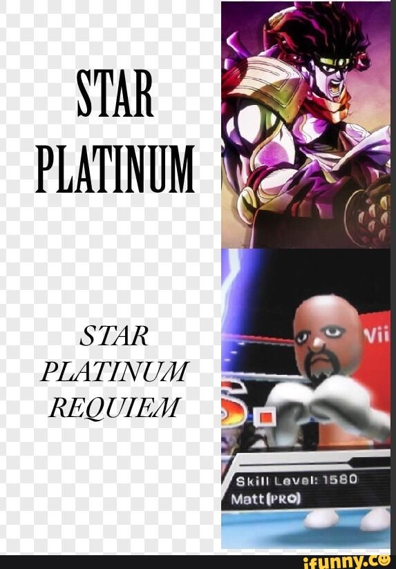 Image of star platinum requiem