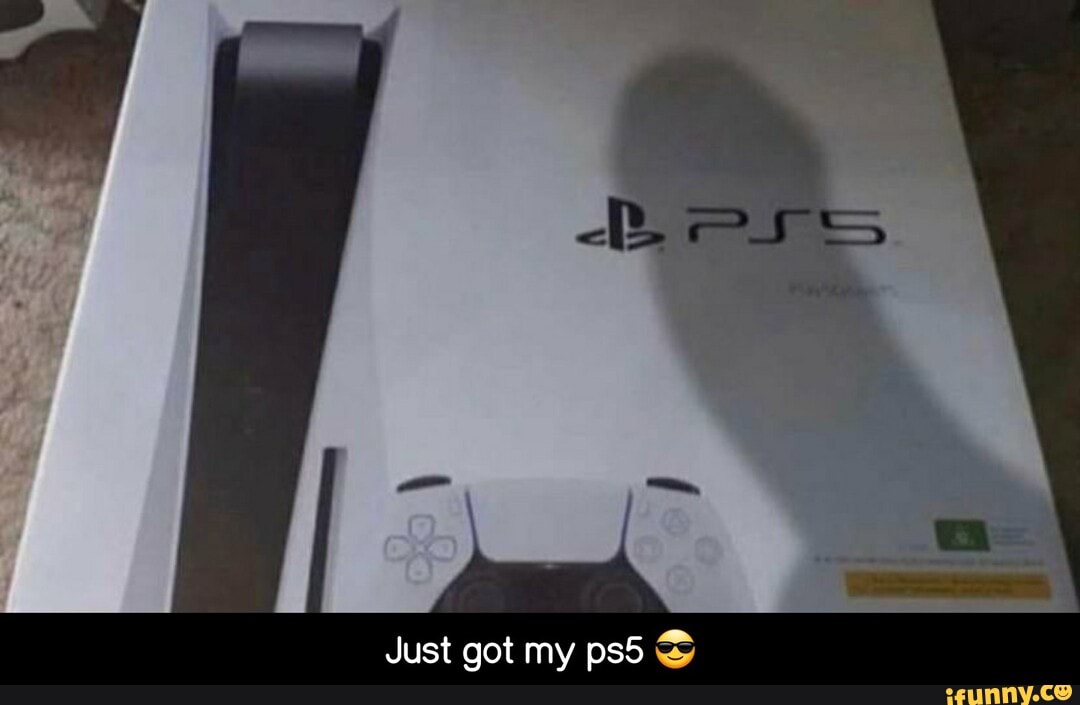 just got my ps5