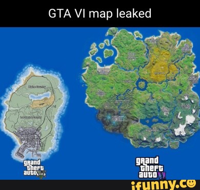 New GTA VI map leak gRand - iFunny Brazil