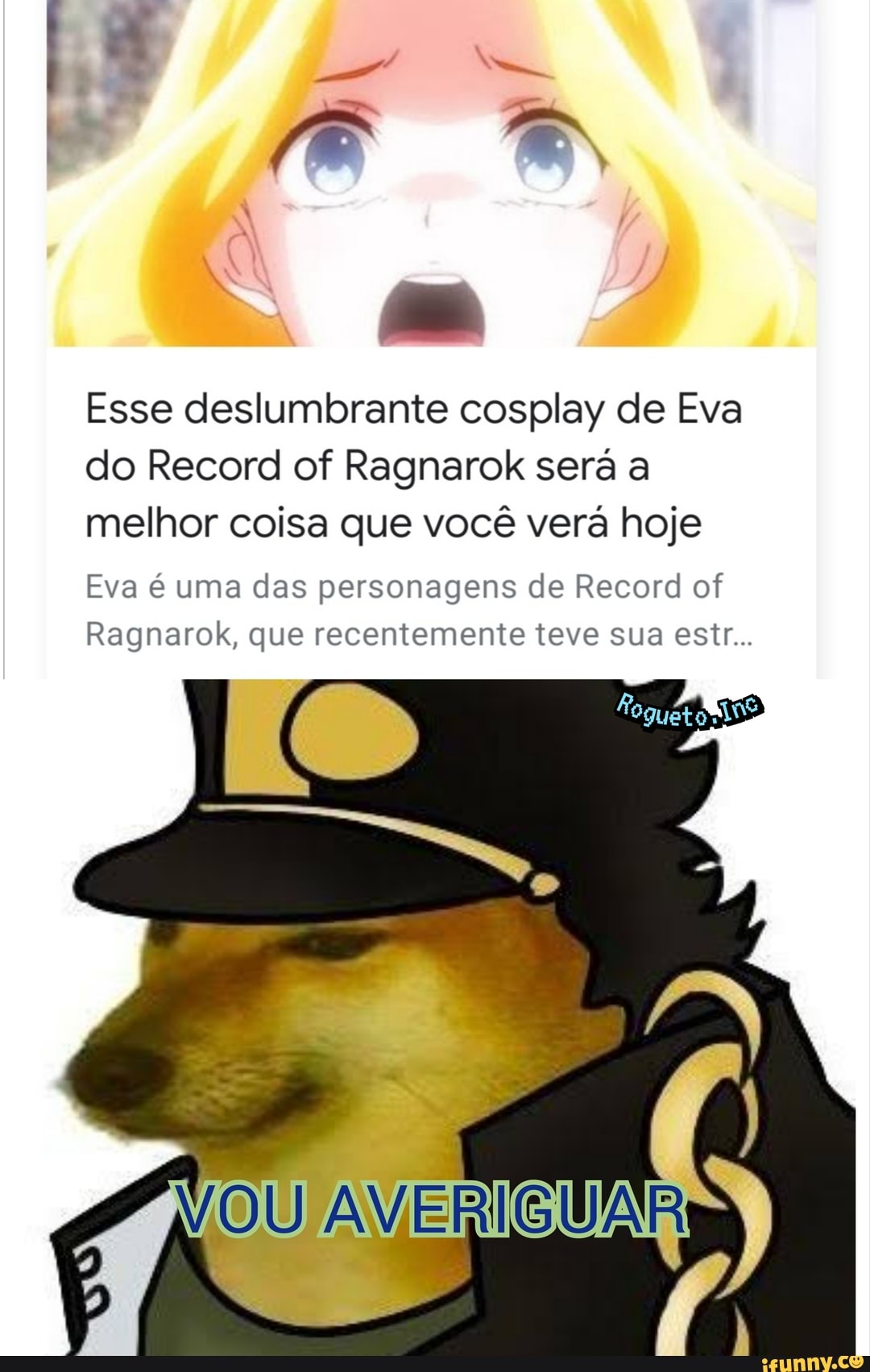 Regra básica em Record of Ragnarok CER: om quer Se Que personagem ganhe  Então,ele'vãj rperder - iFunny Brazil