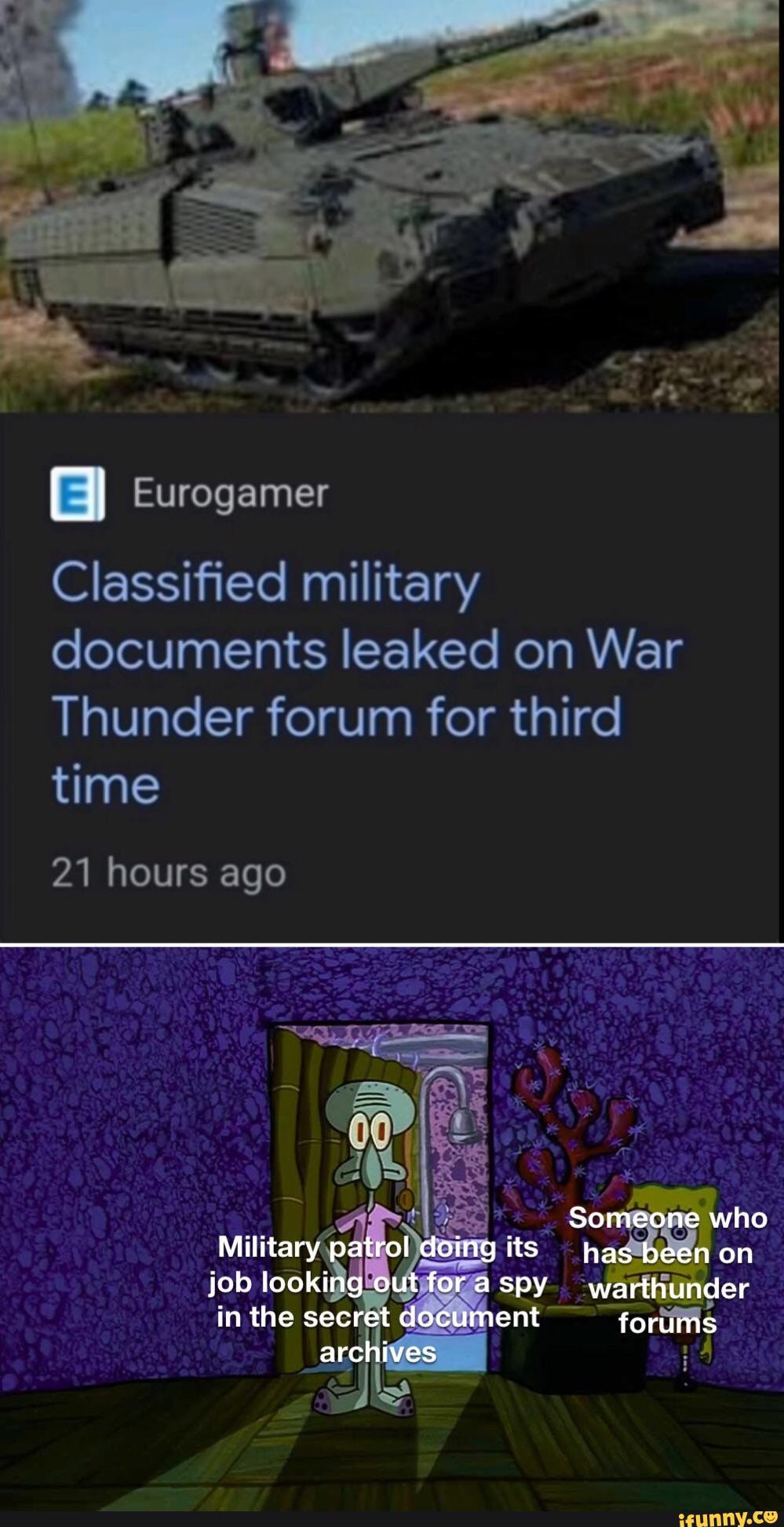 War Thunder players leak military documents on forums, again