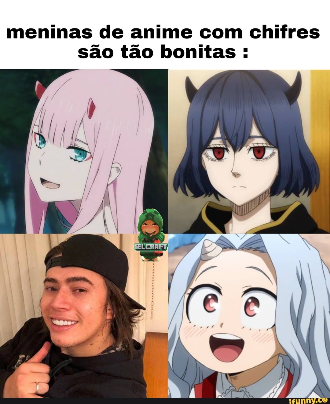 Meninas de anime com chifres são tão bonitas - iFunny Brazil