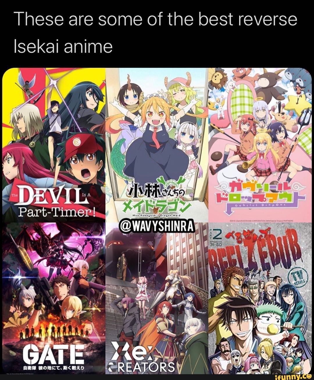 Best Reverse Isekai Anime