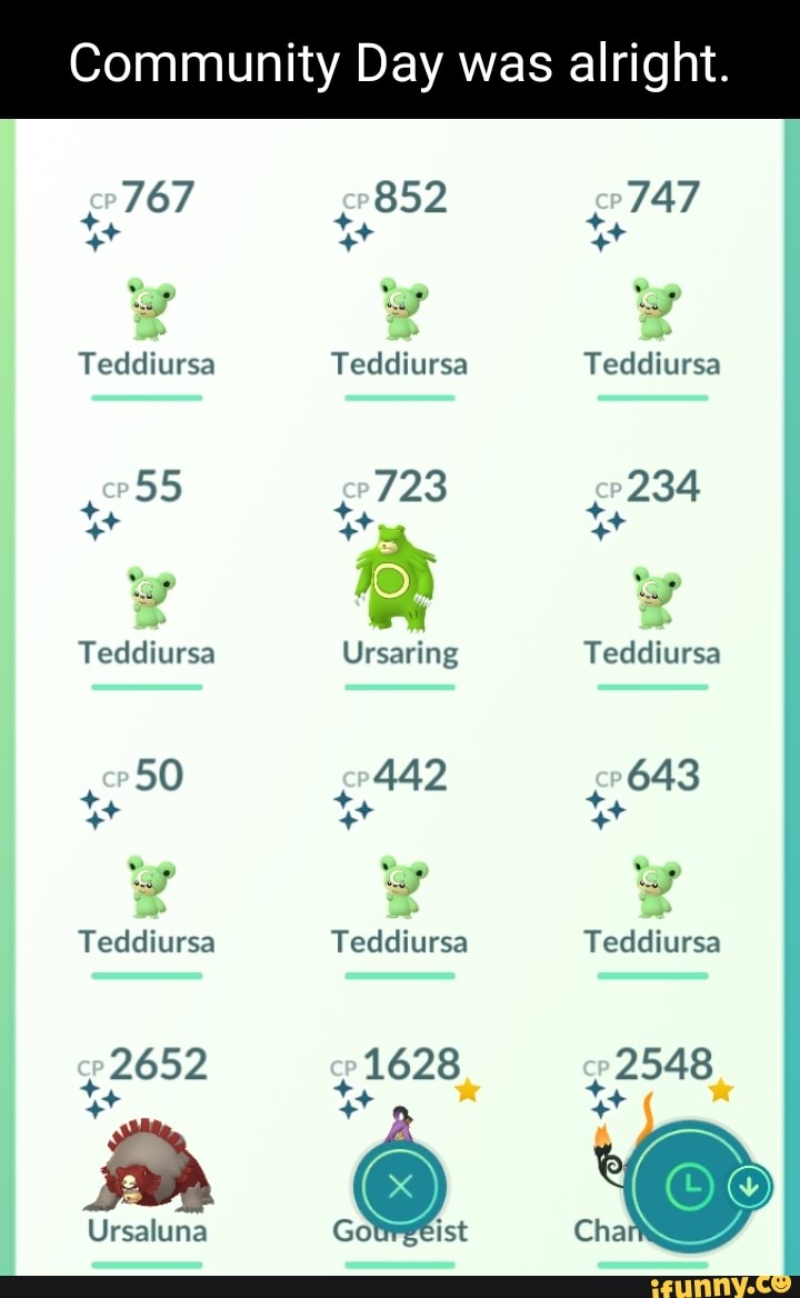 November 2022 Community Day: Teddiursa – Pokémon GO