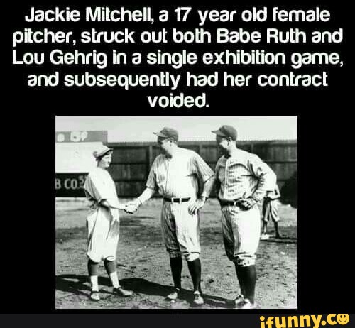 The 18-Year-Old Woman Who Struck Out Babe Ruth and Lou Gehrig