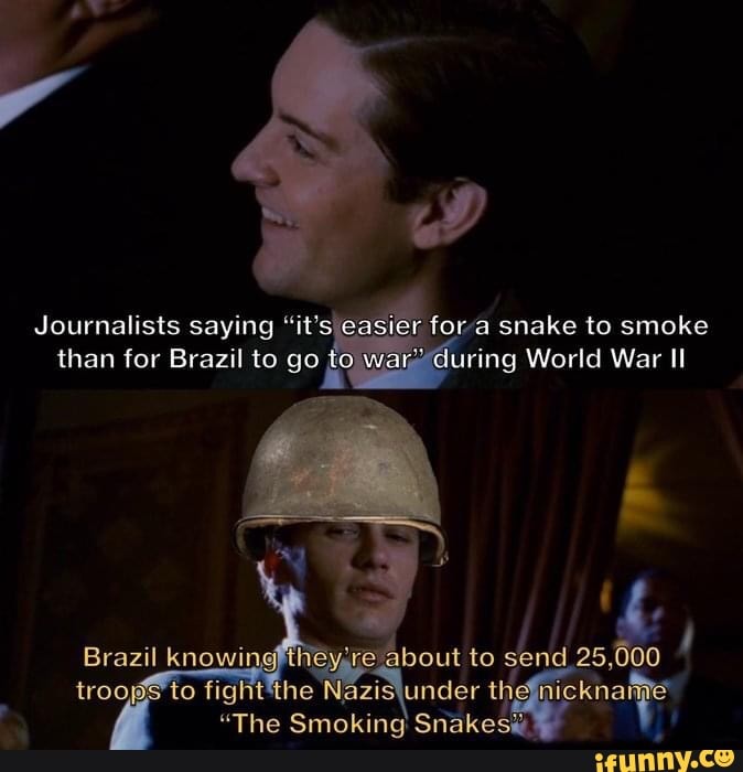 Smoking Snakes: Game quer mostrar o Brasil na Segunda Guerra Mundial -  Combo Infinito