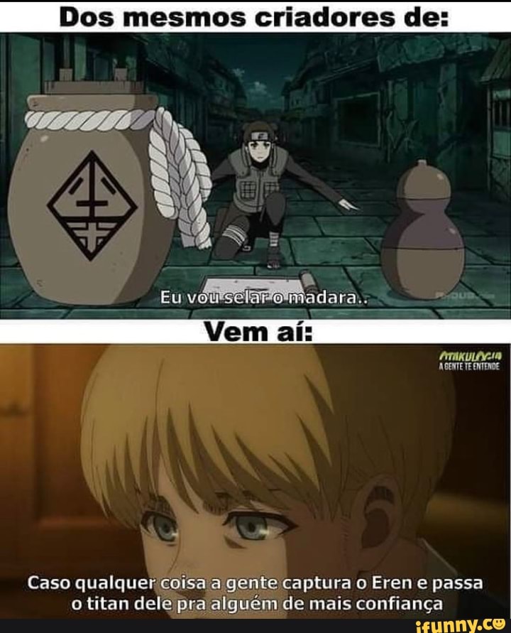 Quando es memes de Jojo ficaram saturados a nova temporada de AoT