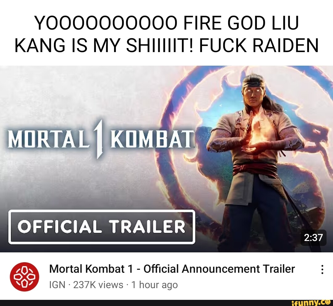 Mortal Kombat 1 - Official Announcement Trailer 