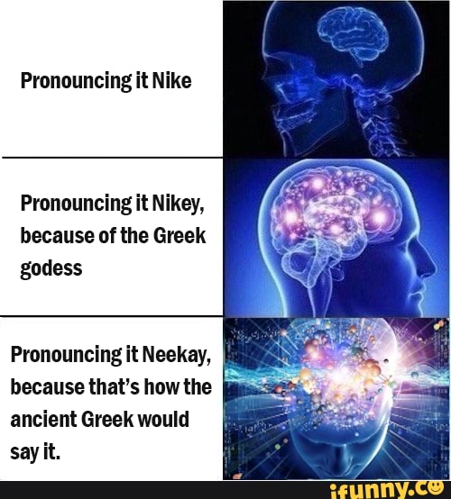 Is nike pronounced nike or outlet nikey