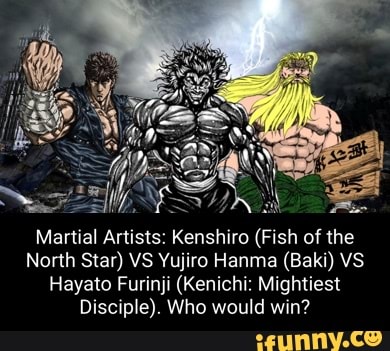 Kenshiro Vs Yujiro Hanma (Baki The Grappler Vs Fist of The North