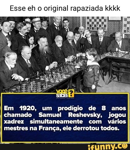 MAIAKOWSKY, O BLOG! : 1313- A História do Xadrez do Rio de Janeiro- parte I