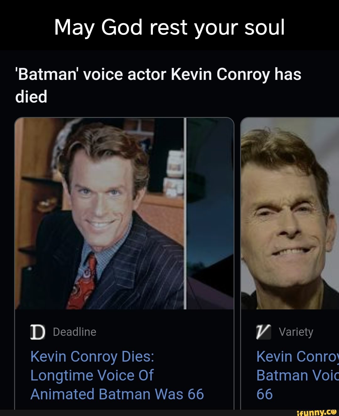 Kevin Conroy, Longtime Batman Voice Actor, Dies At 66