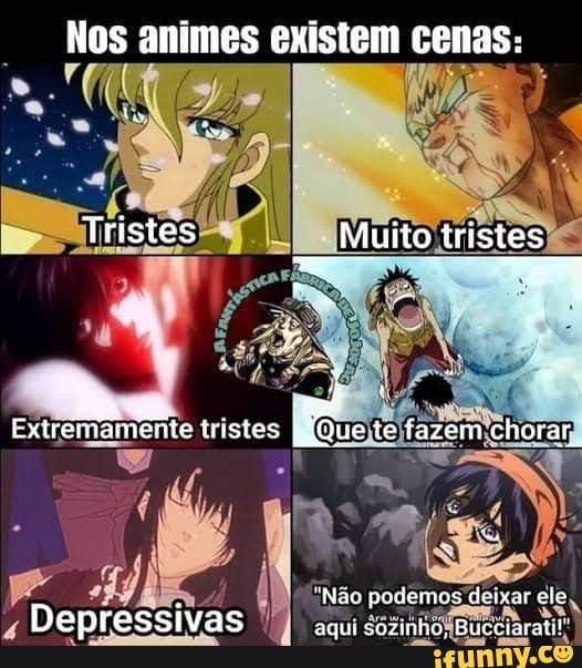 Momento triste em anime: *existe* chuva: É pra mim? - iFunny Brazil