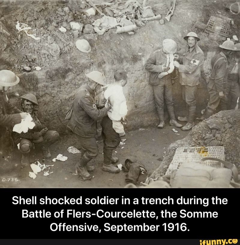 WHEN THE SHELLSHOCK IS SUS😳😳 : r/WW1TrenchPosting