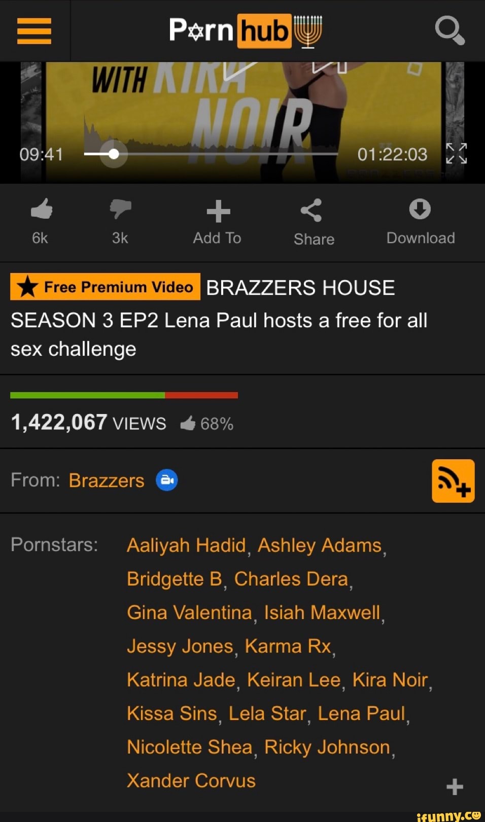 SEASON 3 EP2 Lena Paul hosts a free for all - iFunny Brazil