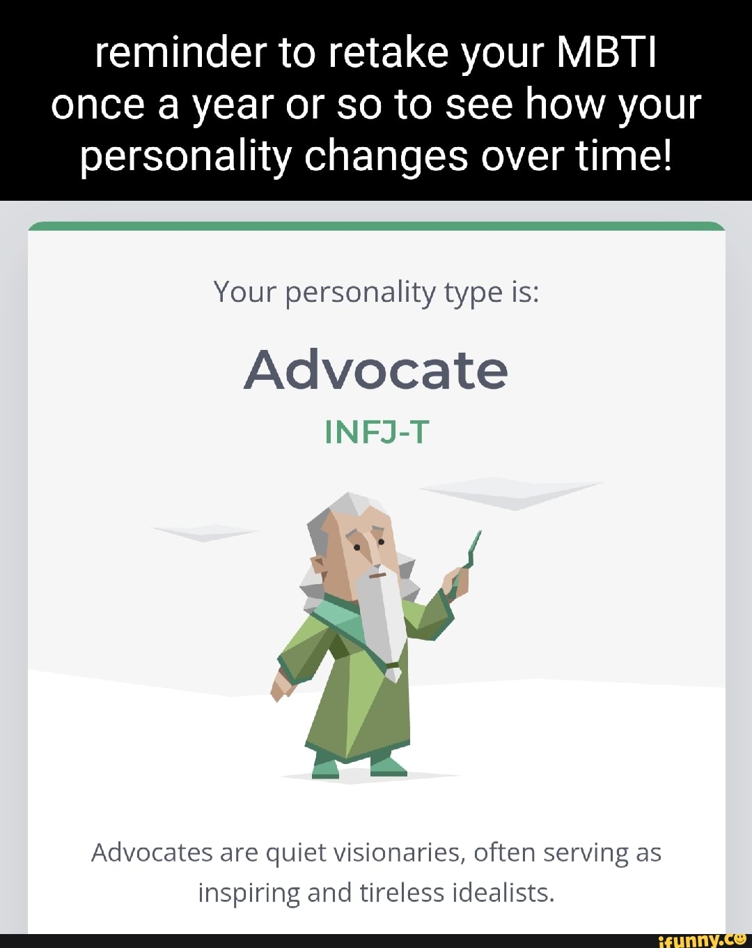 You're priceless - literally 😄 Know your personality type in the