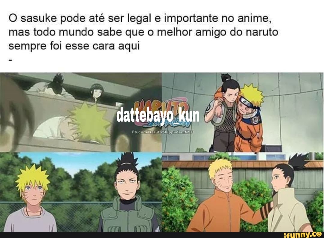 Naruto y Sasuke siempre amigos