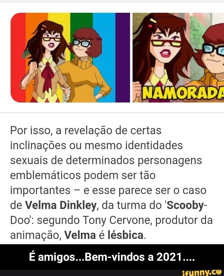 Velma é lésbica em nova animação de Scooby-Doo