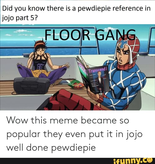 It's a jojo reference? - Coub - The Biggest Video Meme Platform