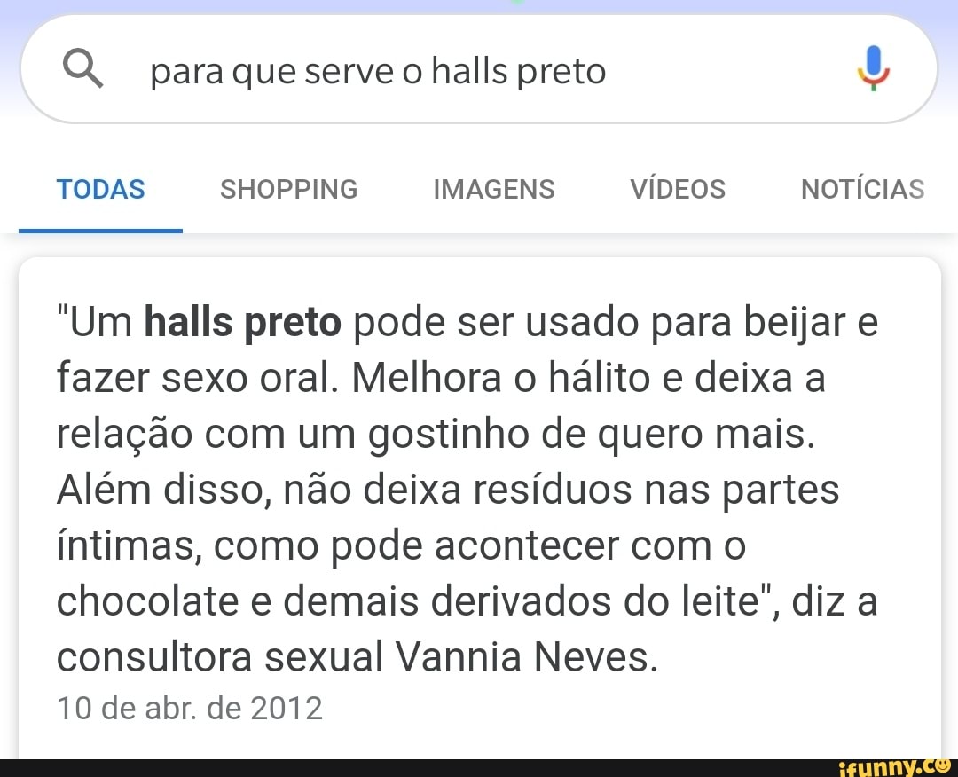 Q, para que serve halls preto TODAS SHOPPING IMAGENS VÍDEOS NOTÍCIAS 