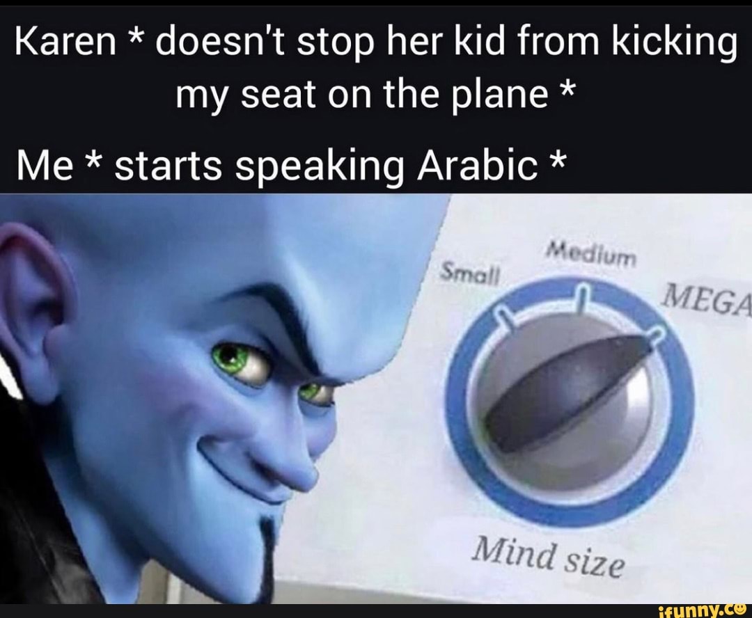 Karen * doesn't stop her kid from kicking my seat on the plane * Me