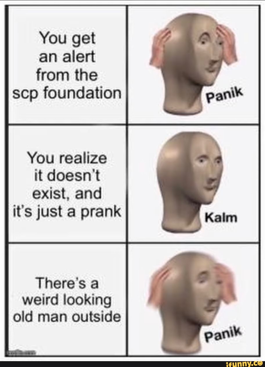 When you think about it, doesn't the SCP Foundation seem pretty