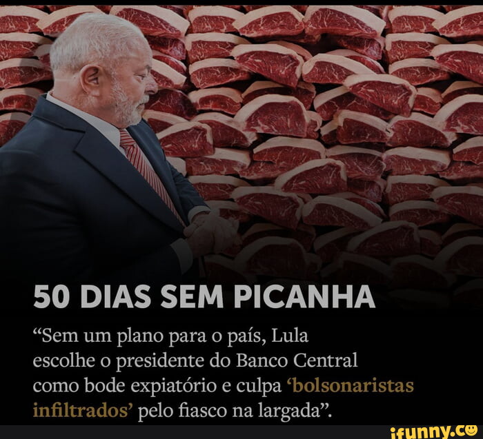 PASSEI 7 DIAS COMENDO A PICANHA DO LULA Experiência Flamino. 177 mil  visualizações - há 3 dias - iFunny Brazil