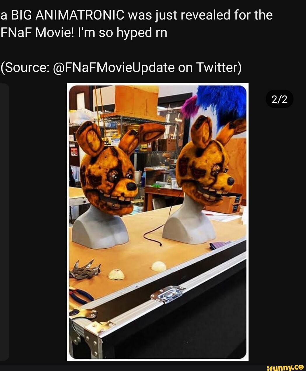 ChloesImagination💫 on Twitter in 2023  Fnaf jumpscares, Fnaf funny, Fnaf  movie