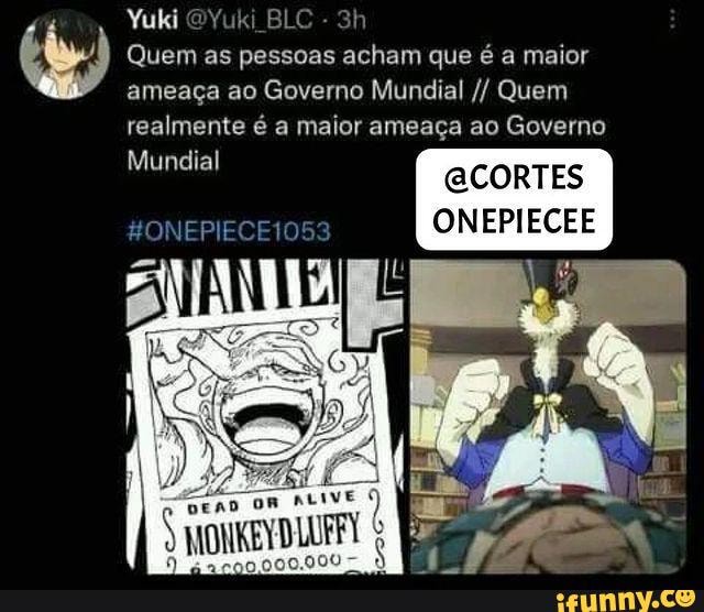 Central One Piece Ecentralopbr IMAGENS NÃO PODEM MACHUCAR* AS IMAGENS: -  iFunny Brazil