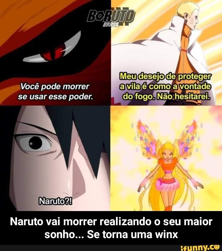 Os sonhos do Naruto Os sonhos do Boruto - iFunny Brazil