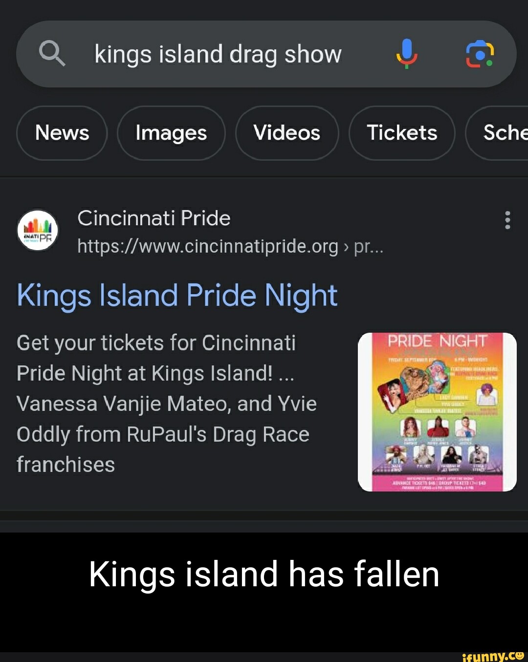 Kings Island Pride Night - Cincinnati Pride