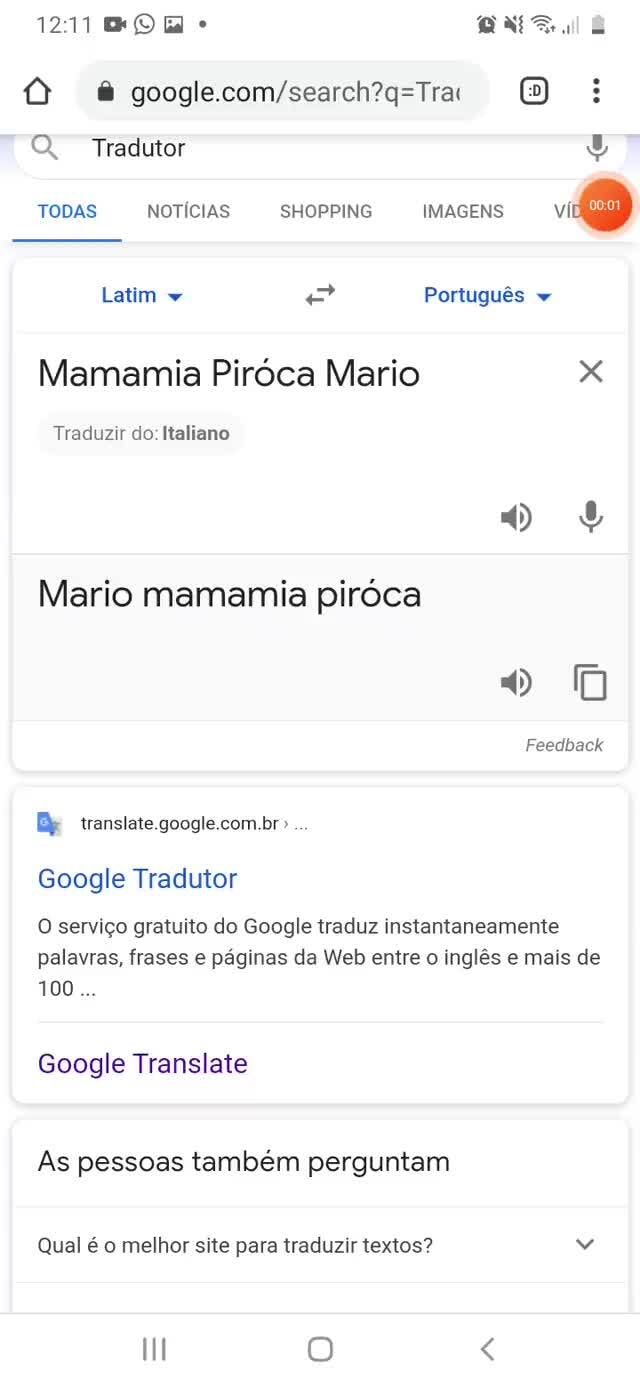 pizza em ingles google tradutor