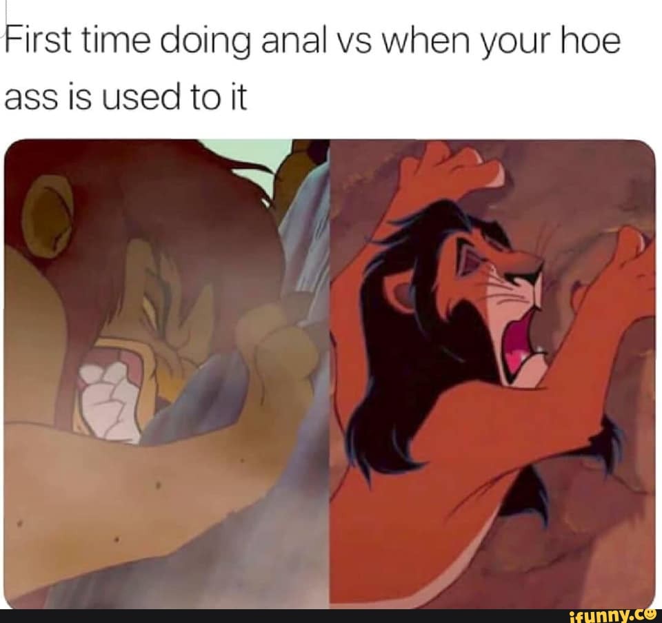 First time doing anal vs when your hoe ass Is used to it - iFunny Brazil