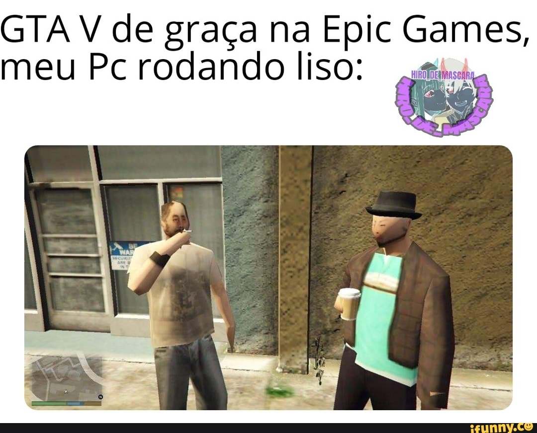 GTA V - DE GRAÇA - NA EPIC GAMES 
