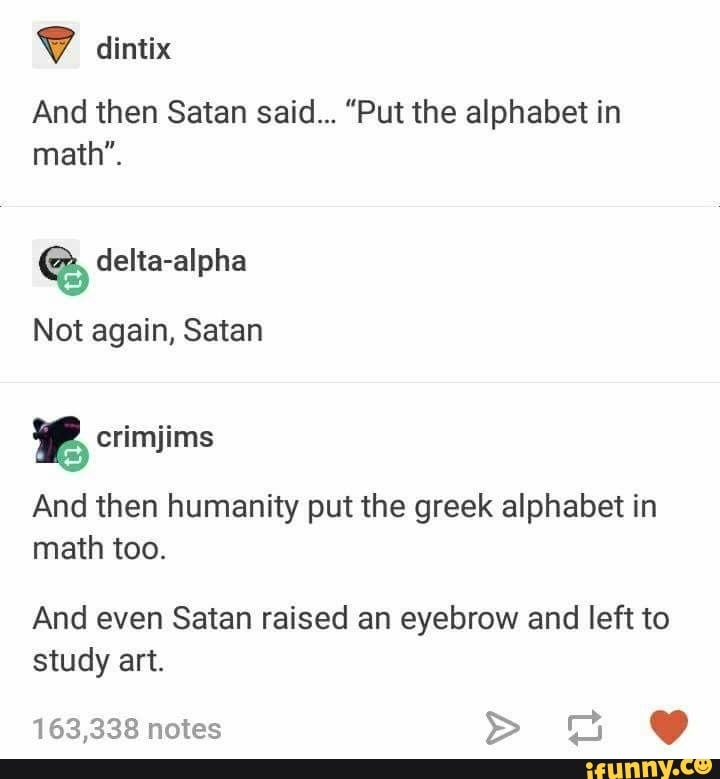 Greek Is Not Math