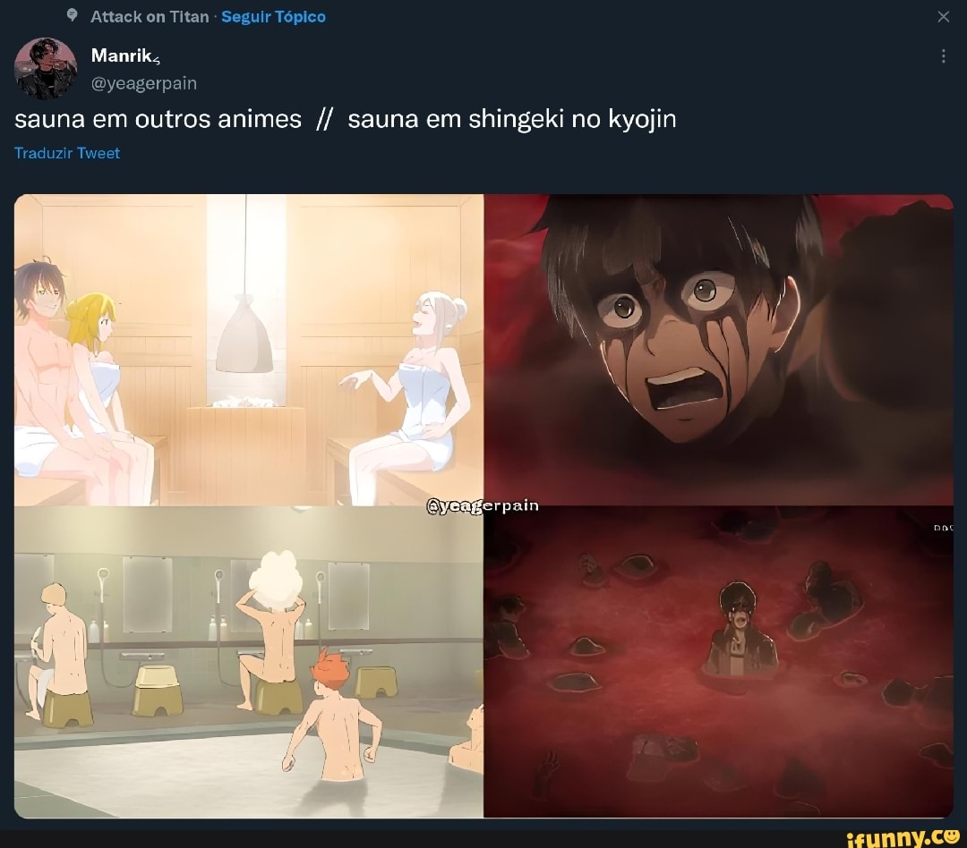 Shingekinokyojin memes. Best Collection of funny Shingekinokyojin pictures  on iFunny Brazil