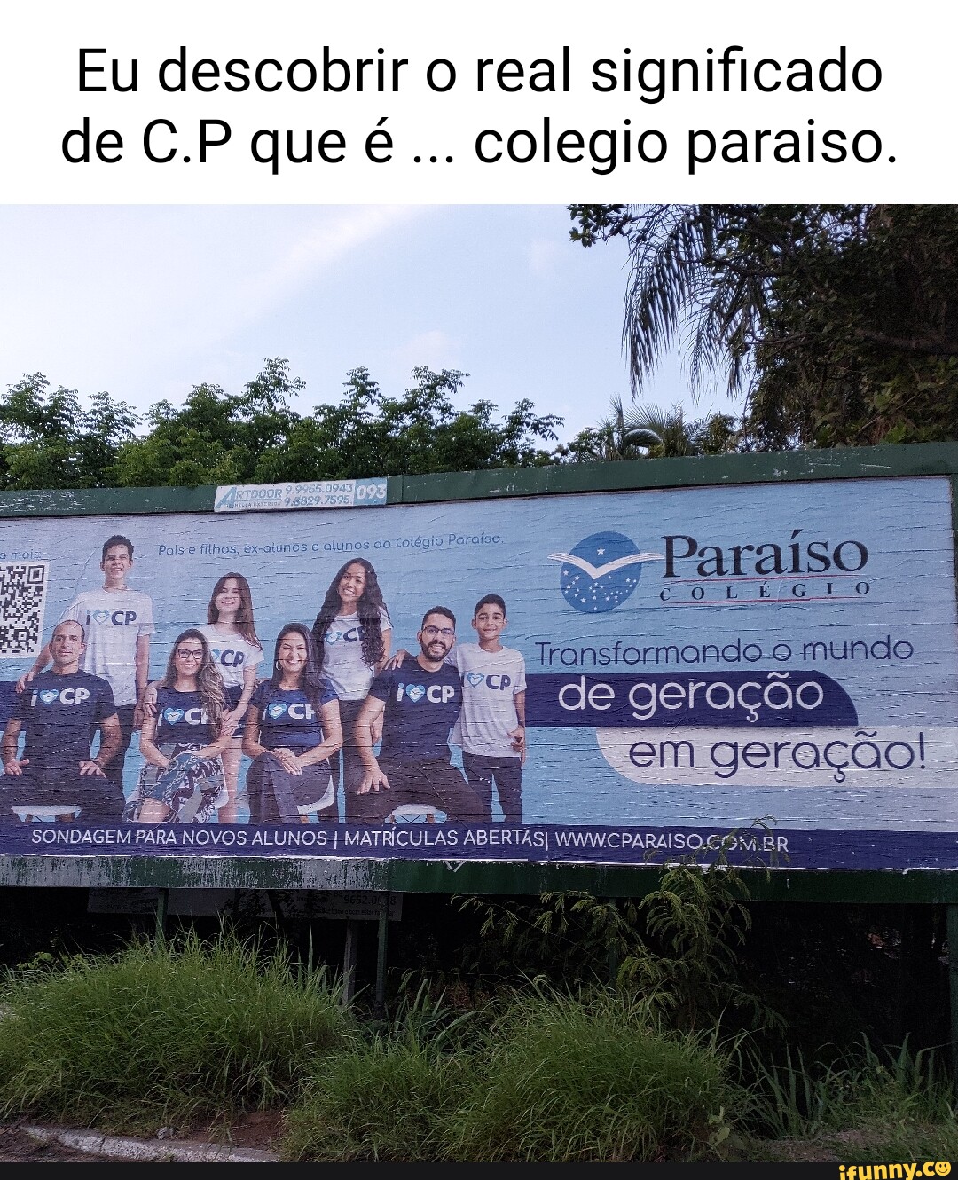 MATRÍCULAS  Colégio Paraíso