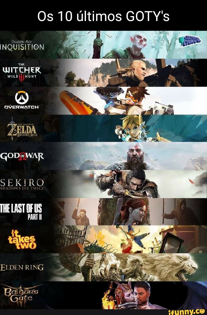 GOTY: Baldur's Gate 3 é eleito Jogo do Ano no The Game Awards 2023 18 horas  atrás ação AFazenda TikTok - iFunny Brazil